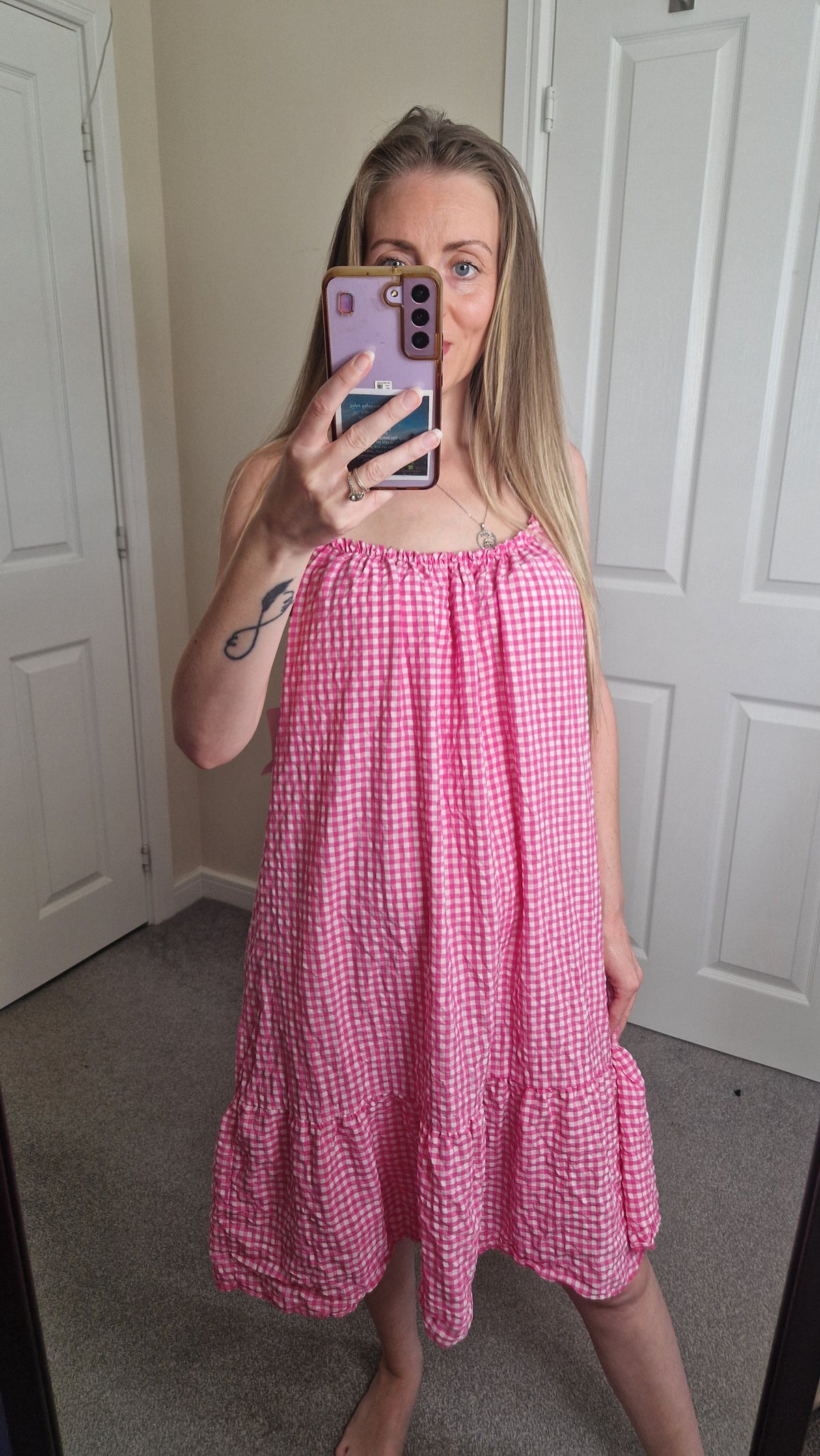 Solara — Gingham Summer Dress