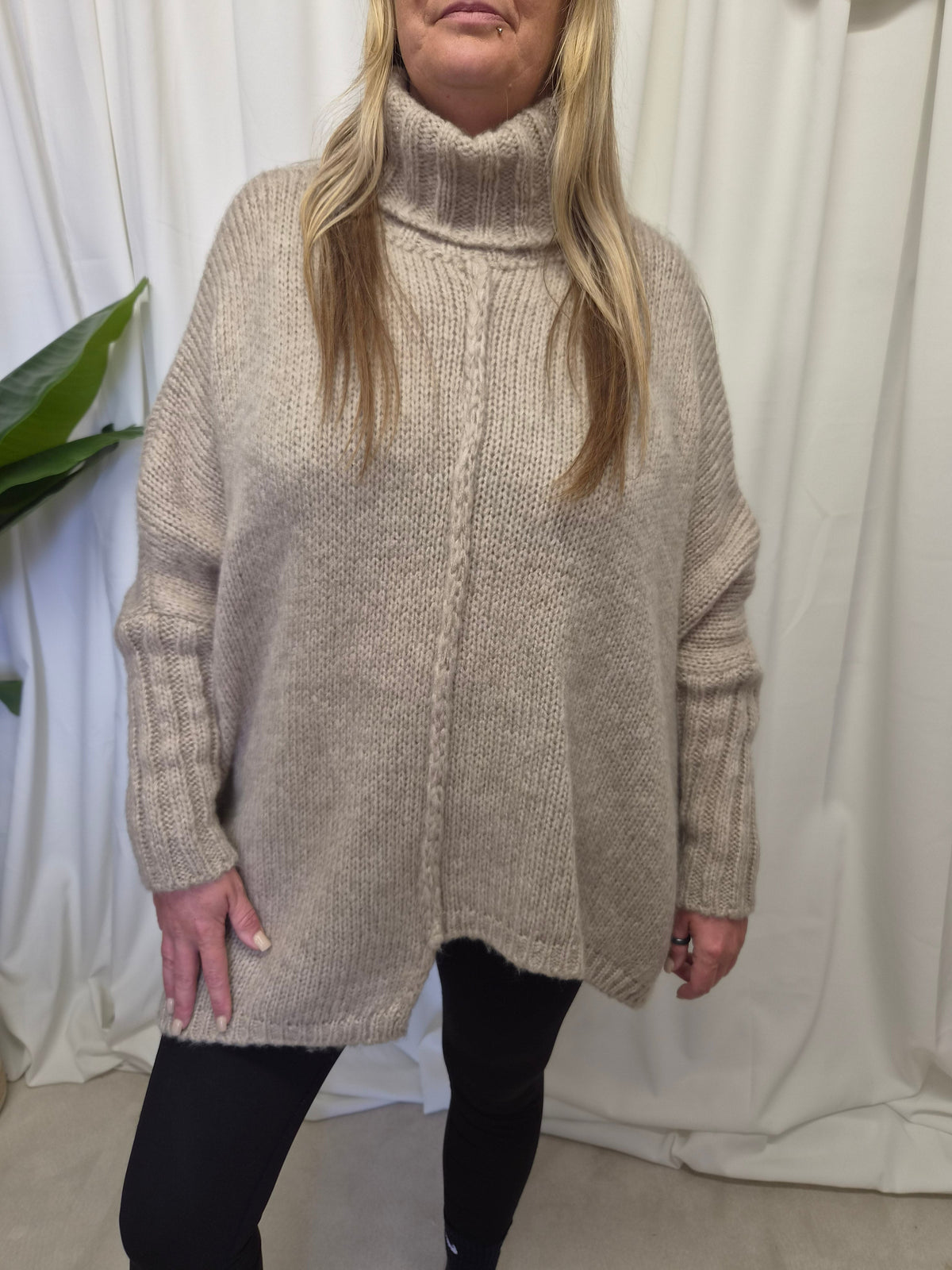 Iris Oversized Turtleneck Knit