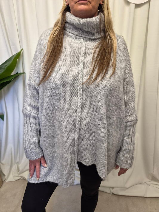 Iris Oversized Turtleneck Knit