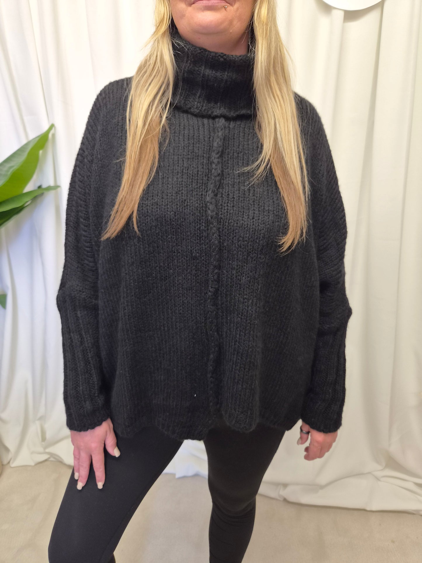Iris Oversized Turtleneck Knit
