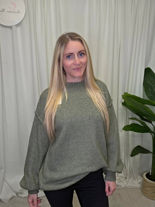 Alhena Seam Detail Knit Jumper